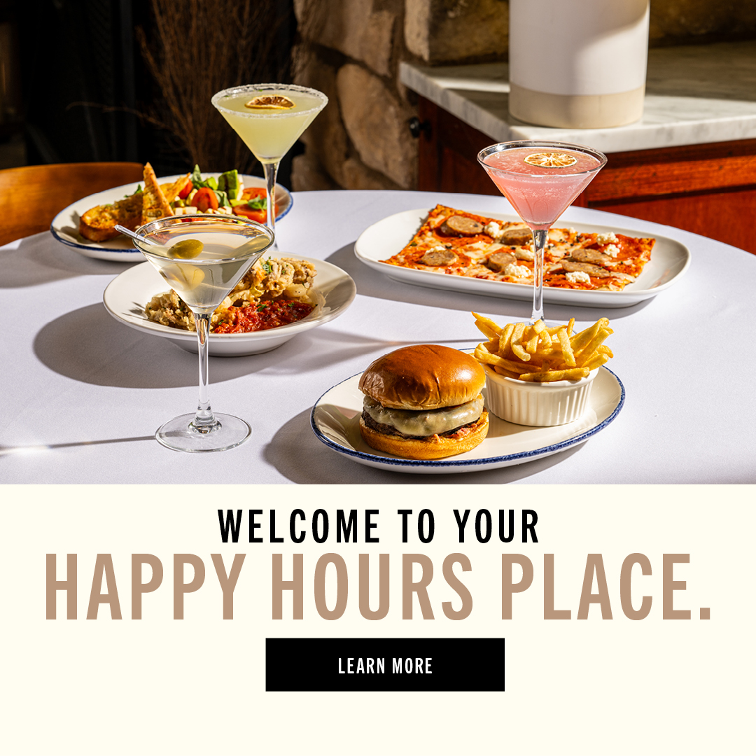 Welcome to your Happy Hours place. Learn more!