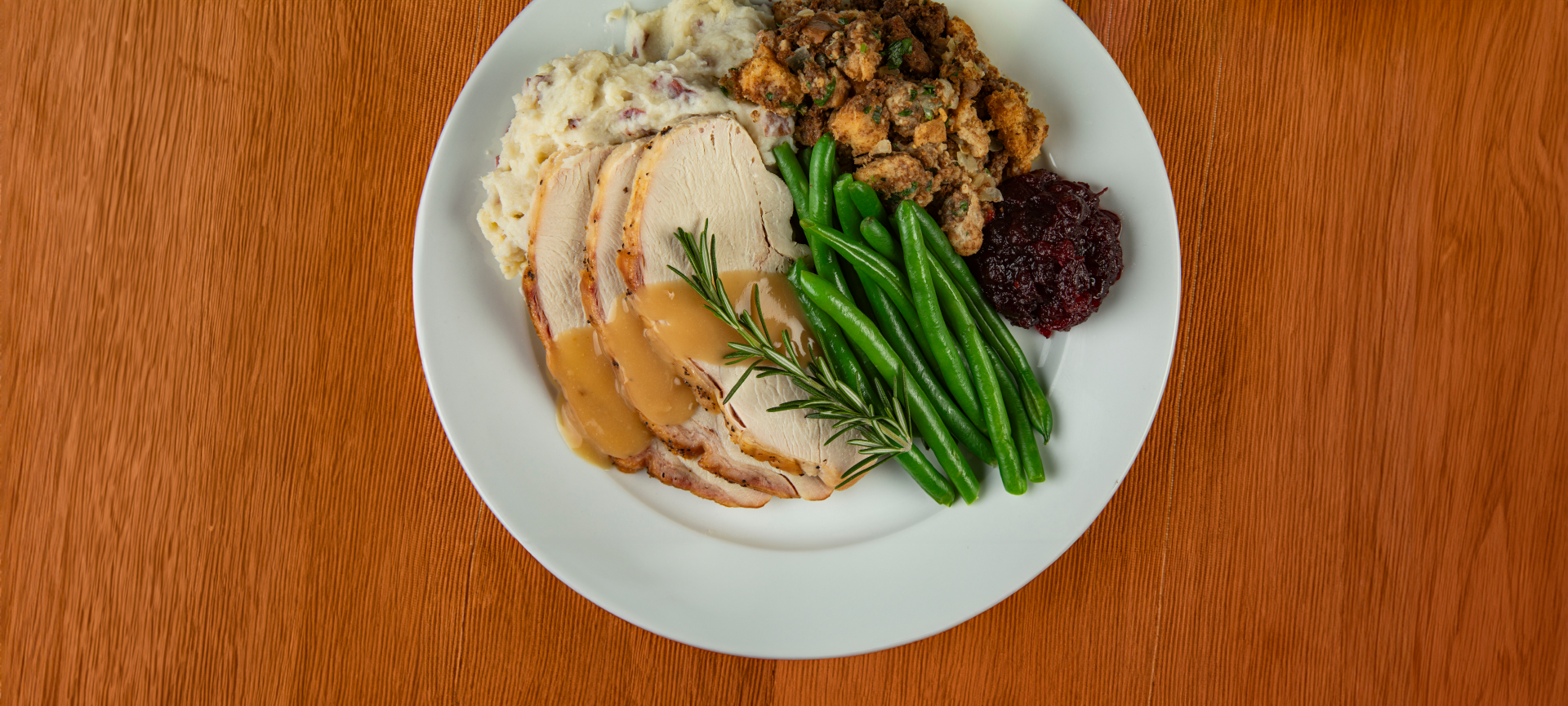 Bravo's turkey dinner for Thanksgiving